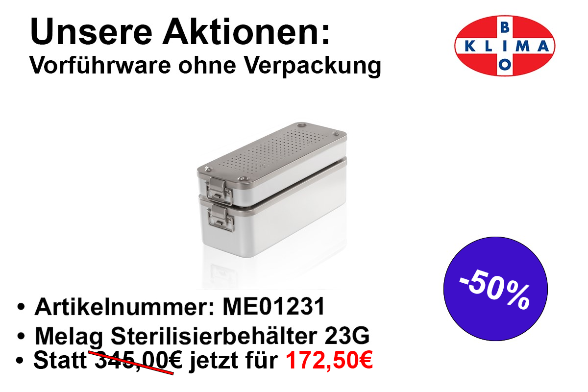Melag Sterilisierbehälter 23G