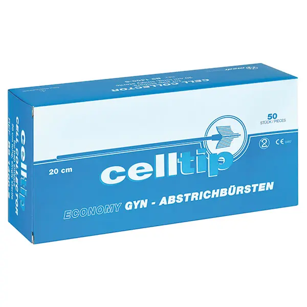 Celltip Abstrichbürsten elast. 20cm, einzeln steril verpackt (50 Stk.)