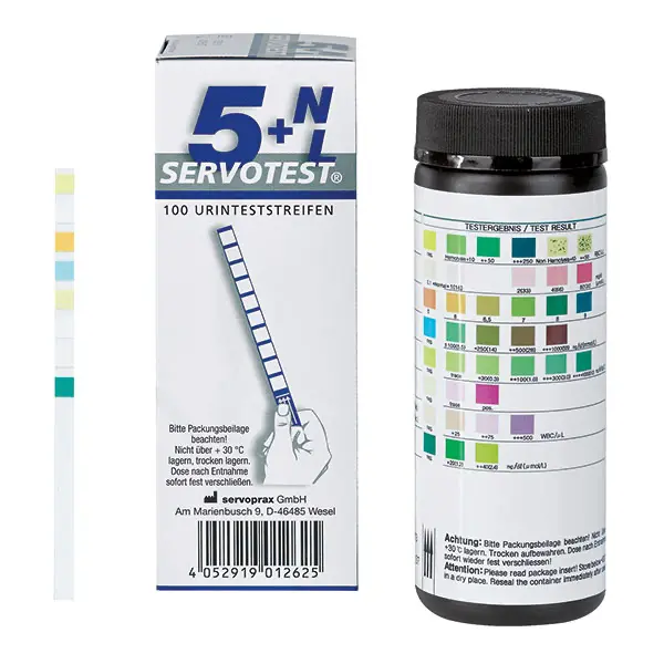 SERVOTEST® 5+NL Harnteststreife