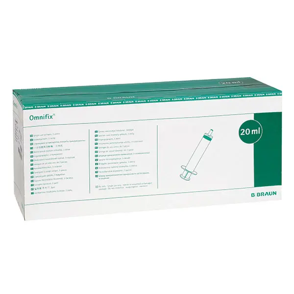 Omnifix 20ml Spritzen LUERLOCK 3-teilig (100 Stk.)