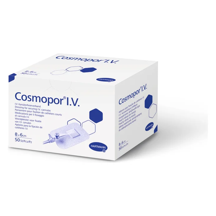 Cosmopor i.V. Fixierpflaster 8 x 6cm (50 Stk.)