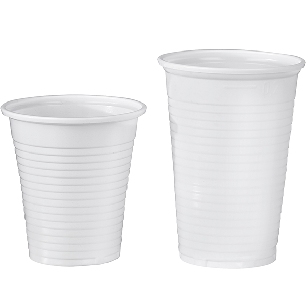Universalbecher 200ml weiß (100 Stk.) SP ab 10 Pkg. EUR 2,58/Pkg. SP ab 30 Pkg. EUR 2,38/Pkg.