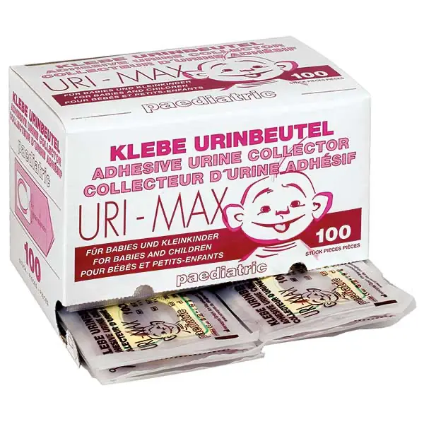 Klebe-Urinbeutel für Kinder steril (100 Stk.)