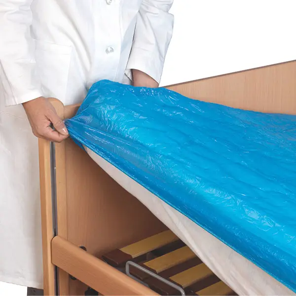 Matratzenschutzbezug blau Standard 90 x 200cm (1 Stk.)